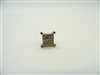 Princess cut Diamond Single Earring