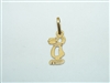 18k yellow gold Snoopy Pendant