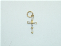 14k Yellow Gold Cross Pendant