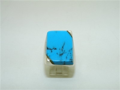 Rectangular Turquoise Ring