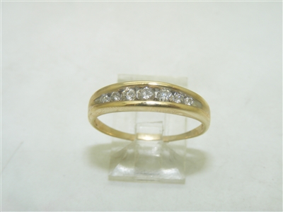 14k Yellow Gold Diamond Ring