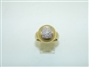 14k Yellow Gold Diamond Ring