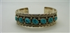 925 Sterling Silver Turquoise Cuff Bracelet