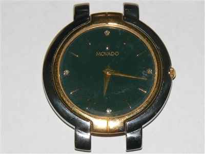 Movado Case and Movement (For Parts)