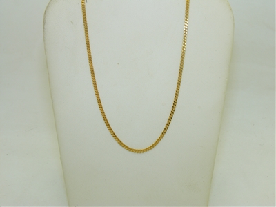 14k Yellow Gold Drawn Cable Chain