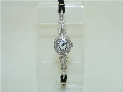 Beautiful Diamond Platinum Croton Watch
