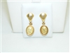 18k Yellow Gold Earrings