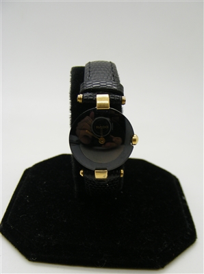 Rado Cupola  Two Tone Black Dial and Bezel Watch