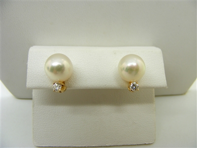 Cultured Pearl Earrings