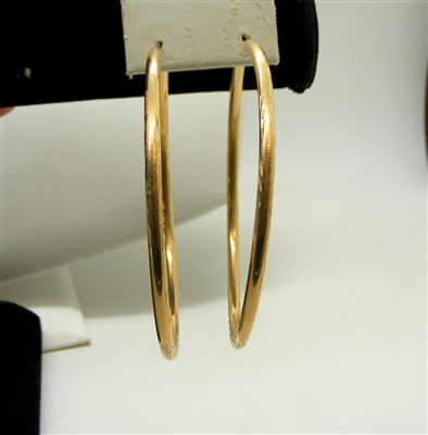 Design Gold Hoop Earrings