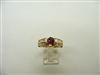 Natural Round Ruby Ring