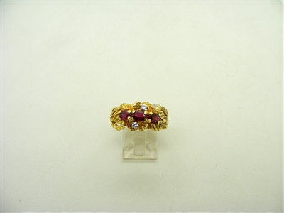 Vintage Natural Ruby Ring