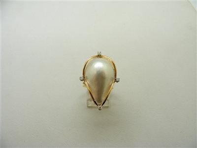 Mabe Pearl Ring