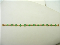 Chinese Jade Round Bracelet