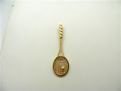 Tennis Racket Pendant