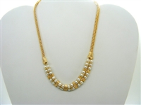 Diamond Pearl  Necklace