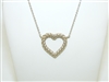 Tiffany & Co Open Heart Pendant