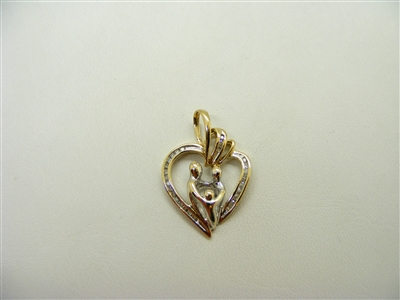 Family Heart Pendant