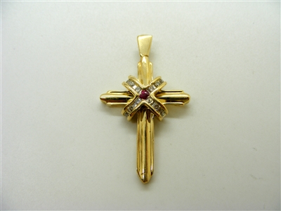 Rope Cross Pendant