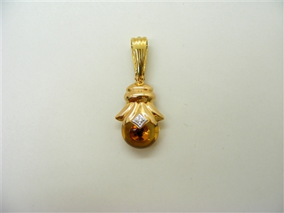 Yellow Topaz Pendant