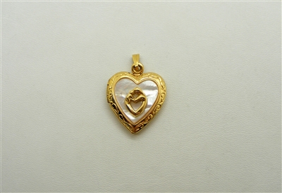 Mother Heart Open Locket Pendant