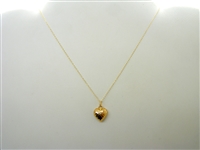 Heart Pendant with Chain