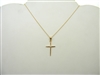 Thin Cross(w/ Chain)