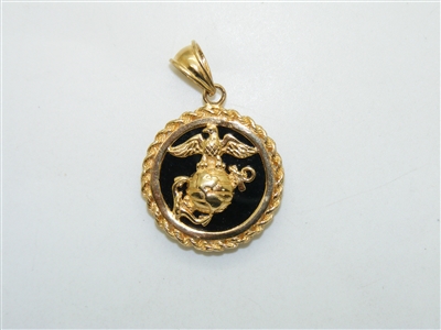 Eagle, Globe, and Anchor Pendant