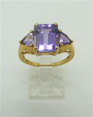 Amethyst Stone Ring