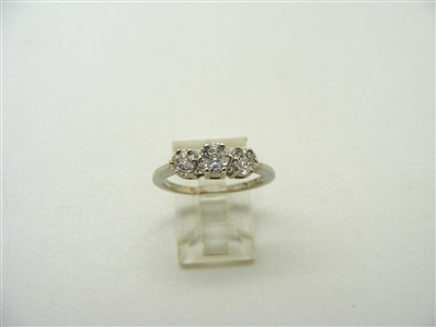 3 Round Diamond Ring