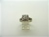 1 Carat Engagement Dual set Ring