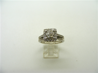 1 Carat Engagement Dual set Ring