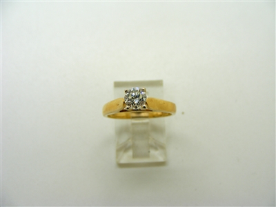 4 Prong Solitary Engagement Ring
