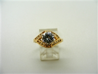 1.47 Carats 6 Prongs Engagement Ring