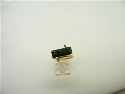 Rare Tourmaline  Stone Ring