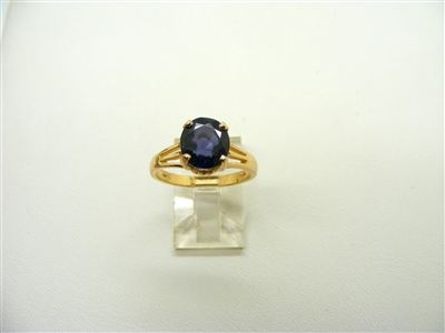 Natural Blue Sapphire Ring