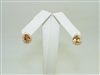 Yellow Gold Diamond Golden Topaz