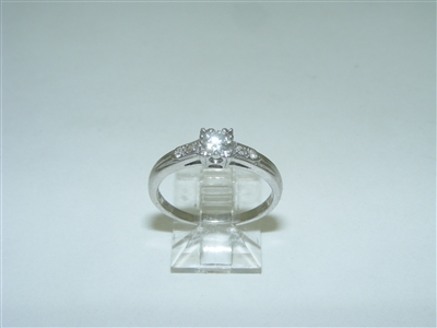 Engagement Platinum Diamond ring