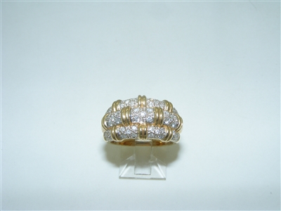 14k yellow gold Beautiful Diamond ring