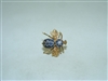 14k yellow gold "Fly" Pin