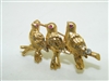 14k Yellow Gold Birdy Pin