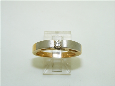 Gorgeous 18k Yellow & White Gold Ring