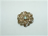 Beautiful Vintage Yellow Gold Pin