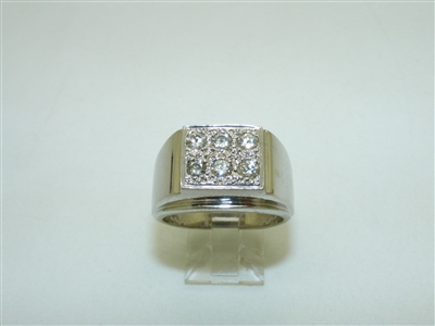 14k white Gold Diamond Ring