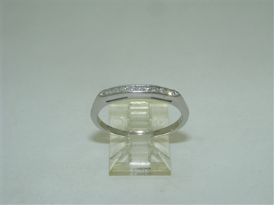 Small Row of Diamonds Womens Ring