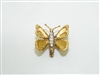 BEAUTIFUL 18k Yellow Gold Diamond Pin