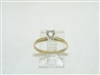 10k Yellow Gold Engagement Ring