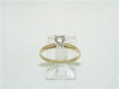 10k Yellow Gold Engagement Ring