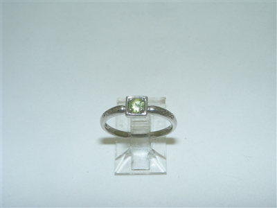 Peridot ring