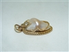 Vintage Snake Pearl Pendant